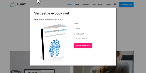 Waarom jouw website een 'Exit Intent' nodig heeft